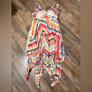 American Rag Multicolor Striped Midi Dress